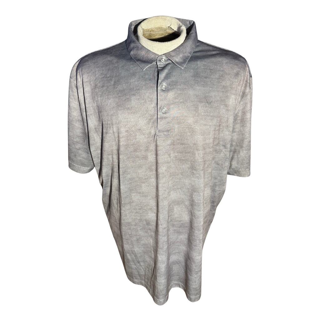 Callaway Opti-Dri Golf Polo Shirt Men’s XXL Gray Short Sleeve